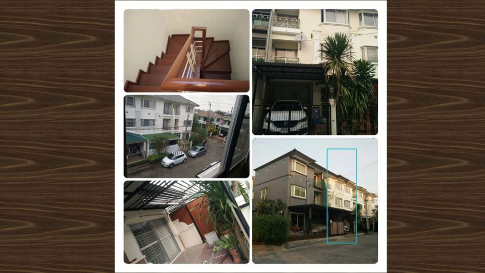 ขายทาวน์เฮาส์ - ขายทาวน์โฮม 3 ชั้น หมู่บ้านศุภาลัยวิลล์ เอกมัย-รามอินทรา พร้อมเฟอร์นิเจอร์