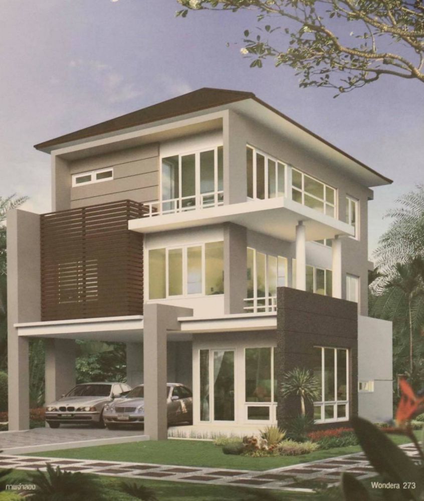 ให้เช่าบ้าน - ให้เช่าบ้านเดี่ยว 3ชั้น หมู่บ้าน THE AVA สวนหลวง