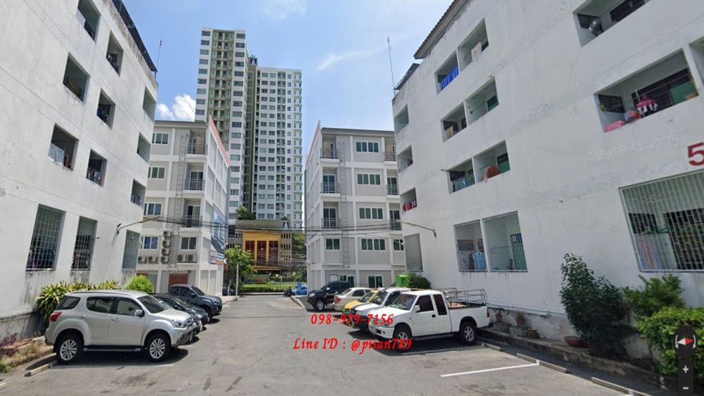 ขายที่ดิน - ขายที่ดินพร้อมอพาร์ทเม้น ติดถนนบางแค ใกล้รถไฟฟ้าบางแค ผังสีแดง