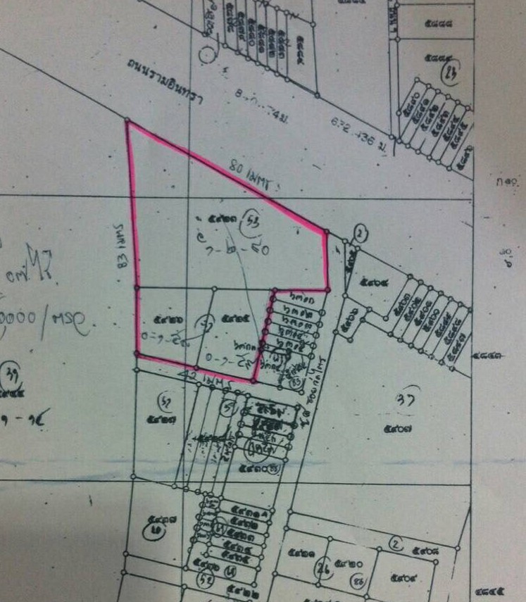 ขายที่ดิน - ขายที่ติดถนนรามอินทรา กม.4 หน้ากว้าง ทำเลทองขายที่ติดถนนรามอินทรา กม.4 หน้ากว้าง ทำเลทอง