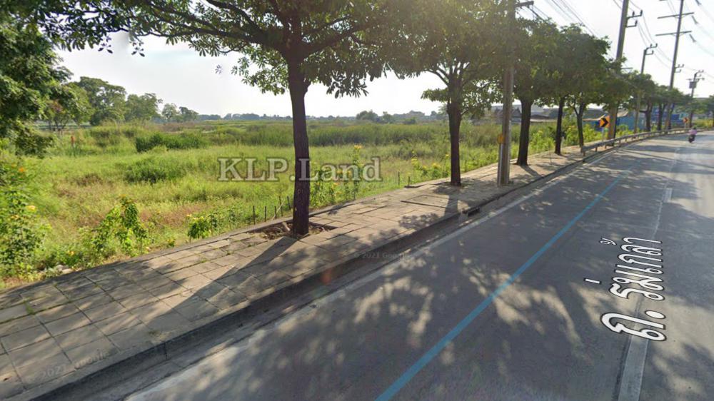 ขายที่ดิน - ขายที่ดินมีนบุรี ติดถนนร่มเกล้า แขวงแสนแสบ เขตมีนบุรี กรุงเทพฯ 42 ไร่