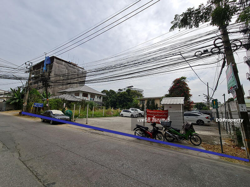 ขายที่ดิน - ขายที่ดินถมแล้ว 206 ตร.ว. ใกล้รถไฟฟ้าสายสีเขียว สถานีสายหยุด 200 ม. จากถนนใหญ่