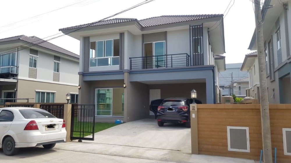 ขายบ้าน - ขายบ้านเดี่ยว หมู่บ้านภัสสร26 ติด ถ.345 เนื้อที่ 60 ตร.วา ราคาขาย 5 ล้าน