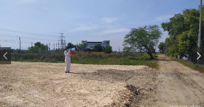 ขายที่ดิน - ขายที่ดินถมแล้ว 80 ตรว. เลียบวารี59 หนองจอก ราคาขาย 1,100,000 บาท