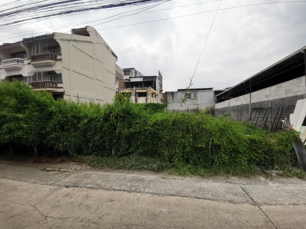 ขายที่ดิน - ขายที่ดินเปล่า 100ตารางวา ซอยลาดพร้าว 117 เพียง 400 เมตร จากสถานีบางกะปิ รฟฟสายสีเหลือง