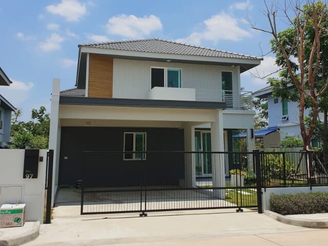 ขายบ้าน - ขายบ้านเดี่ยวโครงการชัยพฤกษ์ มือ 1ทางด่วนรามอินทรา คลองสามวา