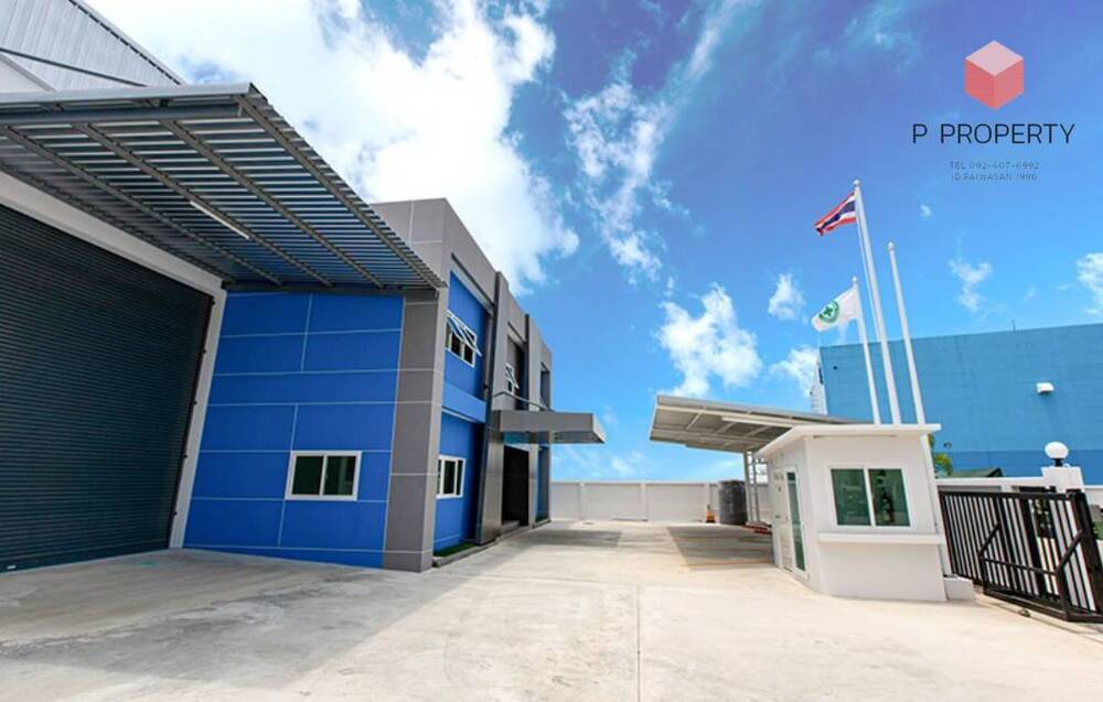 ให้เช่าโรงงาน / โกดัง - ให้เช่าโรงงานและโกดัง บางพลี สมุทรปราการ พื้นที่ 1,165 ตร.ม.