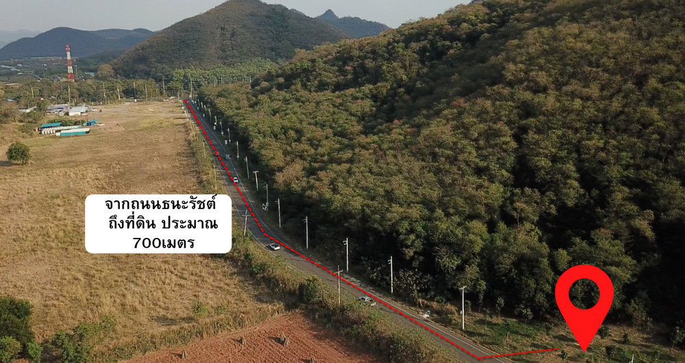 ขายที่ดิน - ขายที่เขาใหญ่ ที่ติดเขา 3ไร่ 3งาน เส้นธนรัชต์ หมูสี หน้ากว้างติดถนนลาดยาง 161ม. ทำเลดีมาก วิวเขารอบด้าน ใกล้ธนะรัชต์ เพียง 700ม. เหมาะทำคาเฟ่ โรงแรม