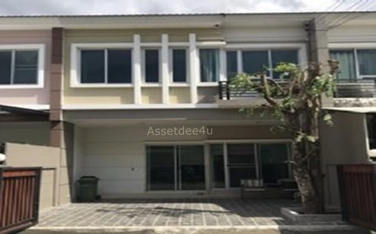 ให้เช่าทาวน์เฮาส์ - ให้เช่าทาวน์โฮม 2 ชั้น เฟอร์นิเจอร์ครบ ใกล้ท่าน้ำนนท์ หมู่บ้านวิสต้า 180 รัชวิภา