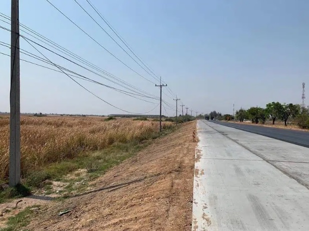 ขายที่ดิน - ที่ดินเปล่า 32 ไร่ ติดถนนมิตรภาพโคราช อำเภอโนนสูง นครราชสีมา. (นายหน้าติดเจ้าของ)