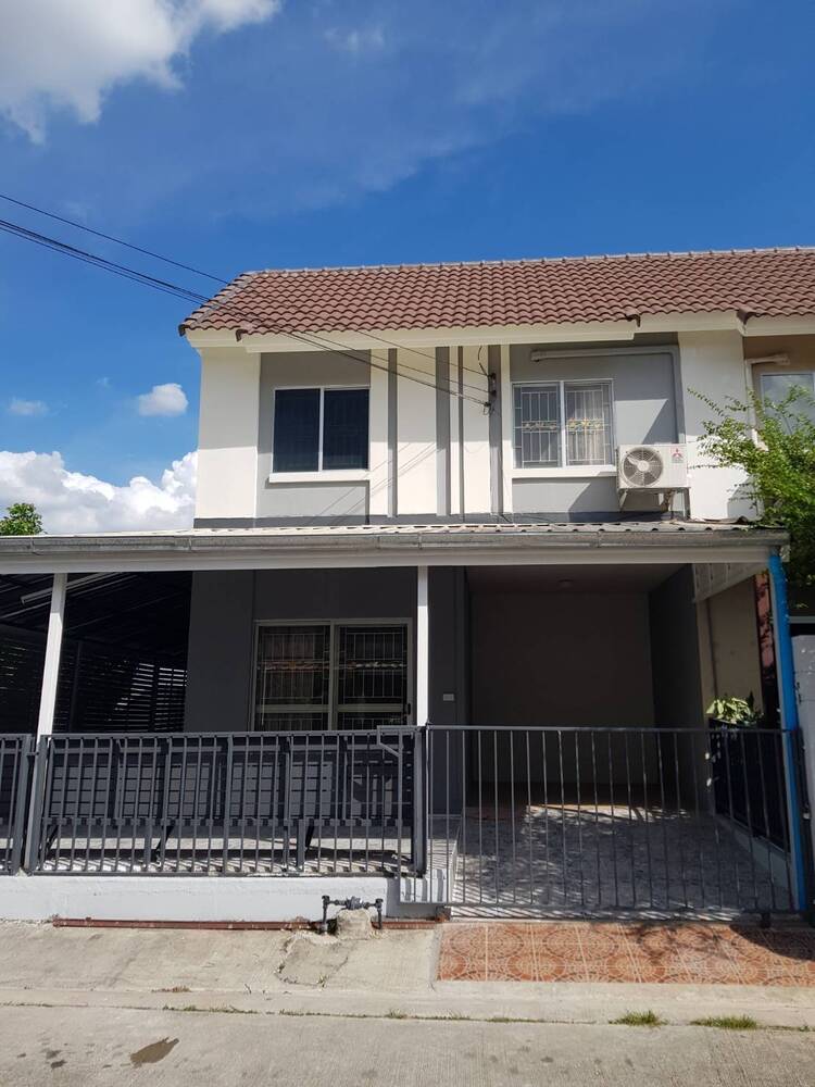 ขายทาวน์เฮาส์ - ขายทาวน์เฮ้าส์หลังมุม 26.5 ตรว. (หมู่บ้านพฤกษา 60, บางพูน ปทุมธานี)