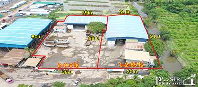 ให้เช่าโรงงาน / โกดัง - ให้เช่าโกดัง 2 ขนาด 1.5 และ 3.75 ไร่ ใกล้ ถ. เอกชัย บางบอน 4 เก็บของได้เยอะจุใจพื้นรับ 3.5 ตัน ใช้เทรลเลอร์ได้ + จอดเทรลเลอร์ได้นับสิบคัน - kk5238s