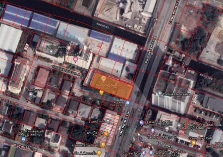 ขายที่ดิน - ขายที่ดิน ติดถนนเพชรพระราม บางกะปิ เนื้อที่ 238 ตร.วา ราคา 115 ล้านบาท