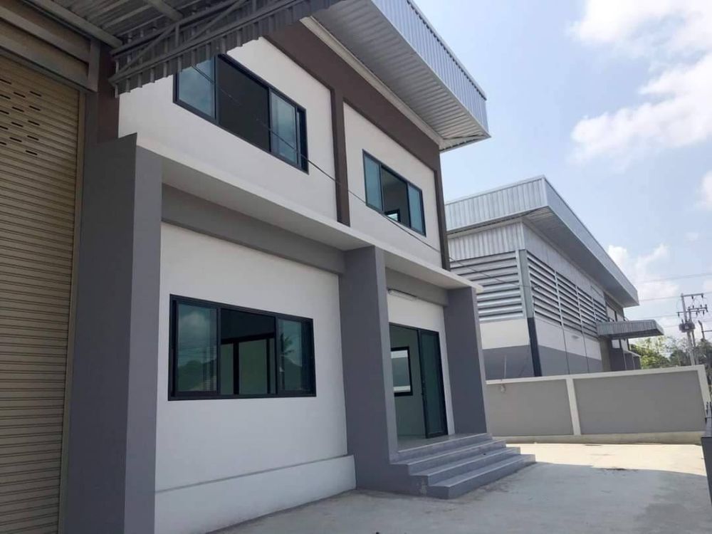 ให้เช่าโรงงาน / โกดัง - ให้เช่าโกดัง/ออฟฟิศ ถนนพันธุวงษ์ ต.บ้านเกาะ อ.เมืองสมุทรสาคร จ.สมุทรสาคร พื้นที่ 765 ตร.ม.