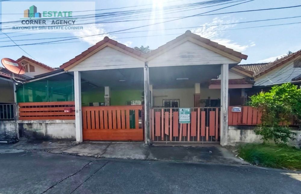 ขายทาวน์เฮาส์ - ขายทาวน์เฮ้าส์ชั้นเดียว หมู่บ้านเอ็กซ์เซลโมเดิร์นโฮม ใกล้บริษัทเชโก้ บ่อวิน-ชลบุรี