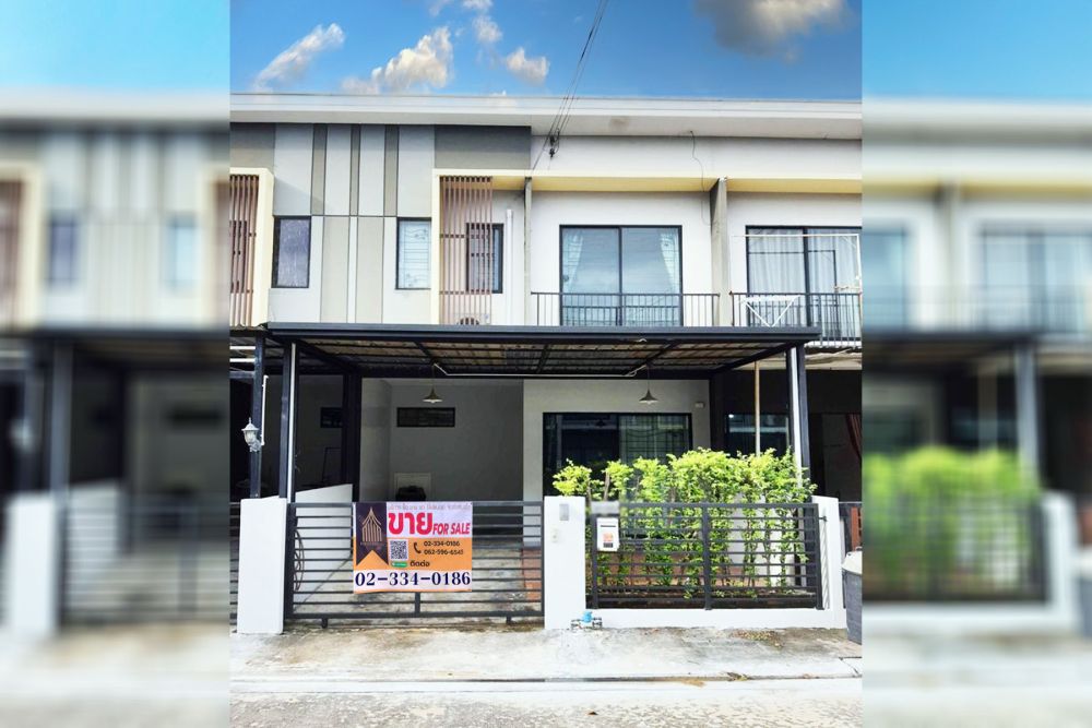 ขายทาวน์เฮาส์ - ทาวโฮม เดอะ คอนเนค หลักสี่-ดอนเมือง The Connect Laksi-Donmueang ใกล้สนามบินดอนเมือง