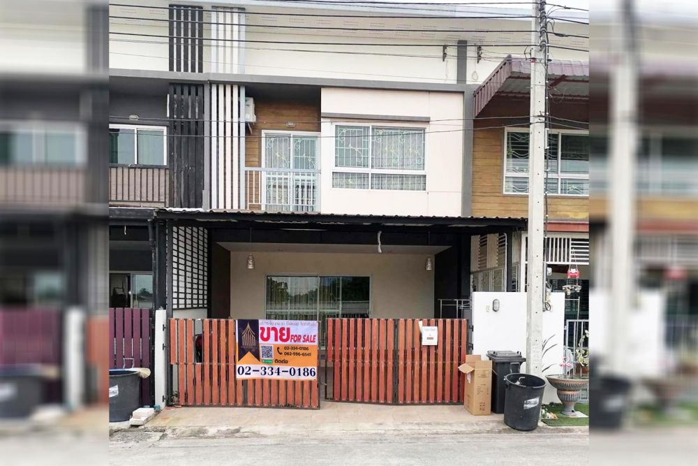 ขายทาวน์เฮาส์ - ทาวน์เฮ้าส์ วิลเลจไลท์ บางเลน บางใหญ่ นนทบุรี พร้อมอยู่