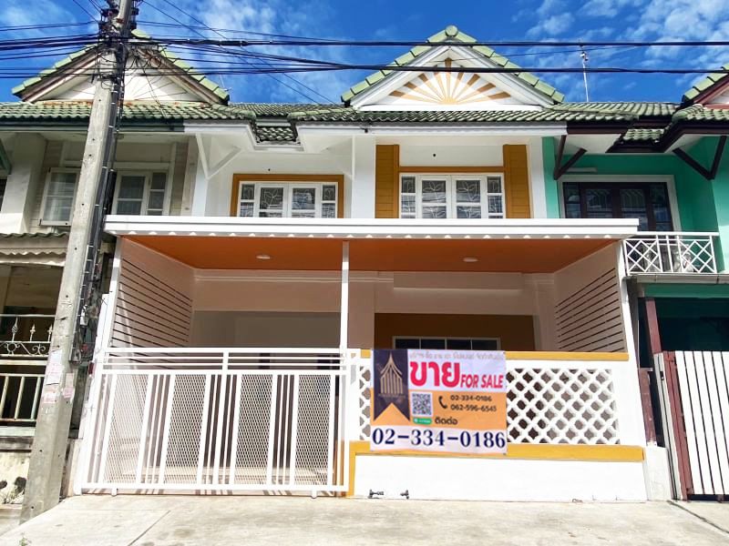 ขายทาวน์เฮาส์ - ทาวน์เฮ้าส์ พฤกษา12 รีโนเวทใหม่ คลองสาม คลองหลวง ปทุมธานี