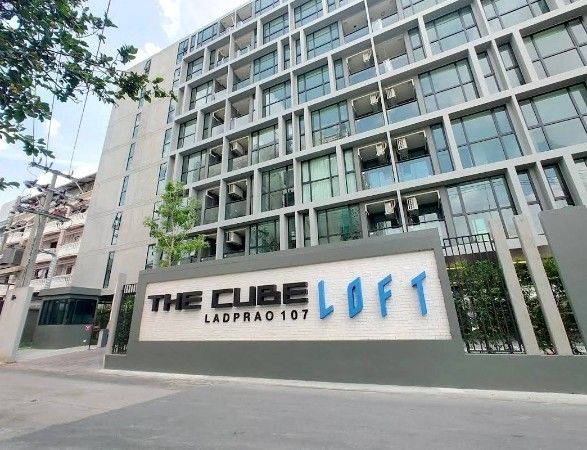 ขายคอนโด - ขาย คอนโด The Cube Loft ลาดพร้าว 107 เนื้อที่ 28.12 ตารางเมตร ห้องสตูดิโอ 1 ห้องนอน 1 ห้องน้ำ ครัวแยก แขวงคลองจั่น เขตบางกะปิ กรุงเทพมหานคร 10240