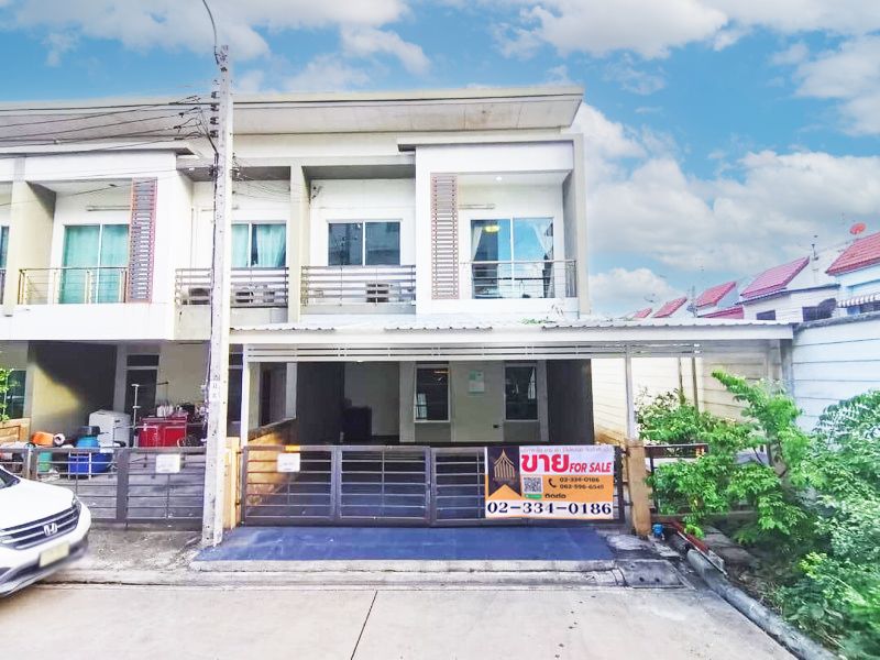 ขายทาวน์เฮาส์ - ทาวน์เฮ้าส์ ฮาบิเทีย บางชัน พร้อมอยู่ เดินทางสะดวก ใกล้สถานีรถไฟฟ้า