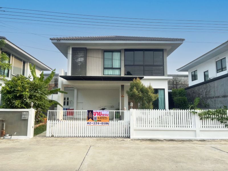 ขายบ้าน - บ้านเดี่ยว 2 ชั้น ภัทรีดา อเวนิว รังสิต-คลอง 2 ปทุมธานี ตกแต่งพร้อมอยู่