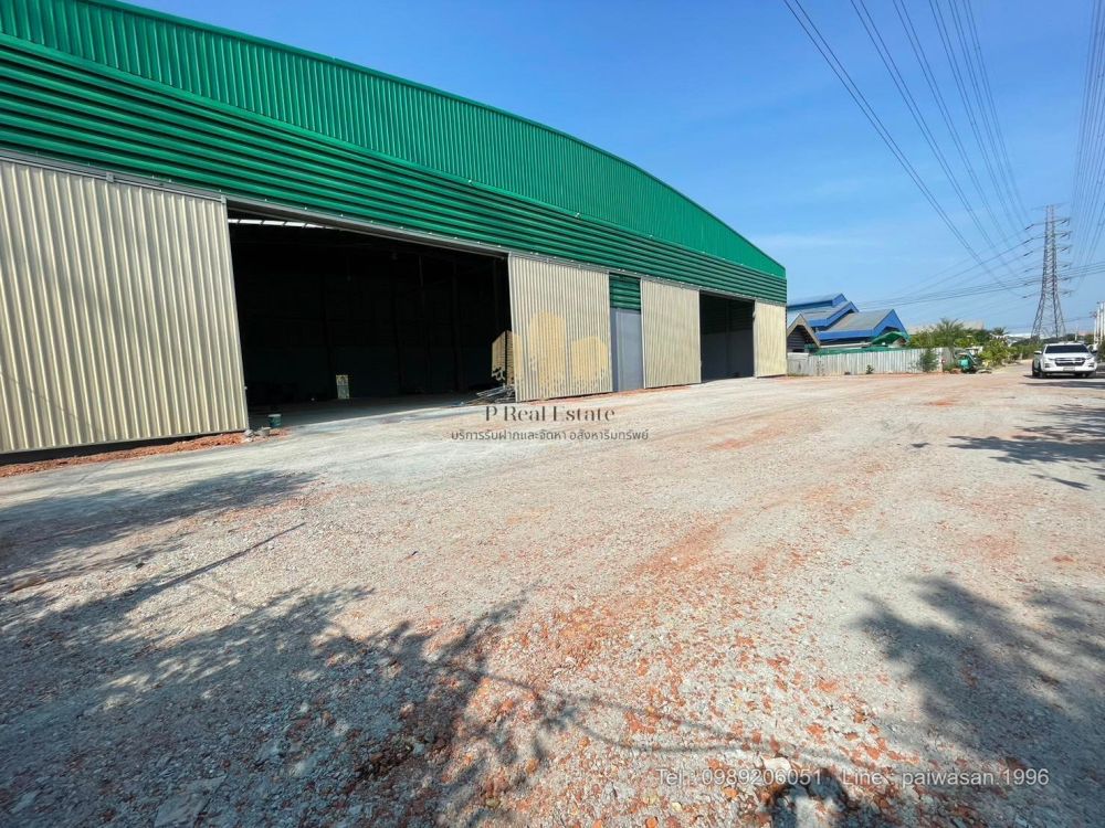 ให้เช่าโรงงาน / โกดัง - ให้เช่าโกดัง/คลังสินค้า ต.นาดี อ.เมืองสมุทรสาคร จ.สมุทรสาคร พื้นที่ 1,150 ตร.ม.