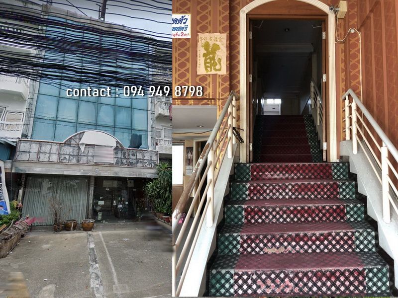 ขายอาคารพาณิชย์ / สำนักงาน - ขายด่วนตึกแถว 2 คูหา 56.4 ตรว. 4.5 ชั้นมีดาดฟ้า ติดถนนประชาอุทิศ (20 มิถุนา) ใกล้รถไฟใต้ดินMRT.-สถานีห้วยขวาง