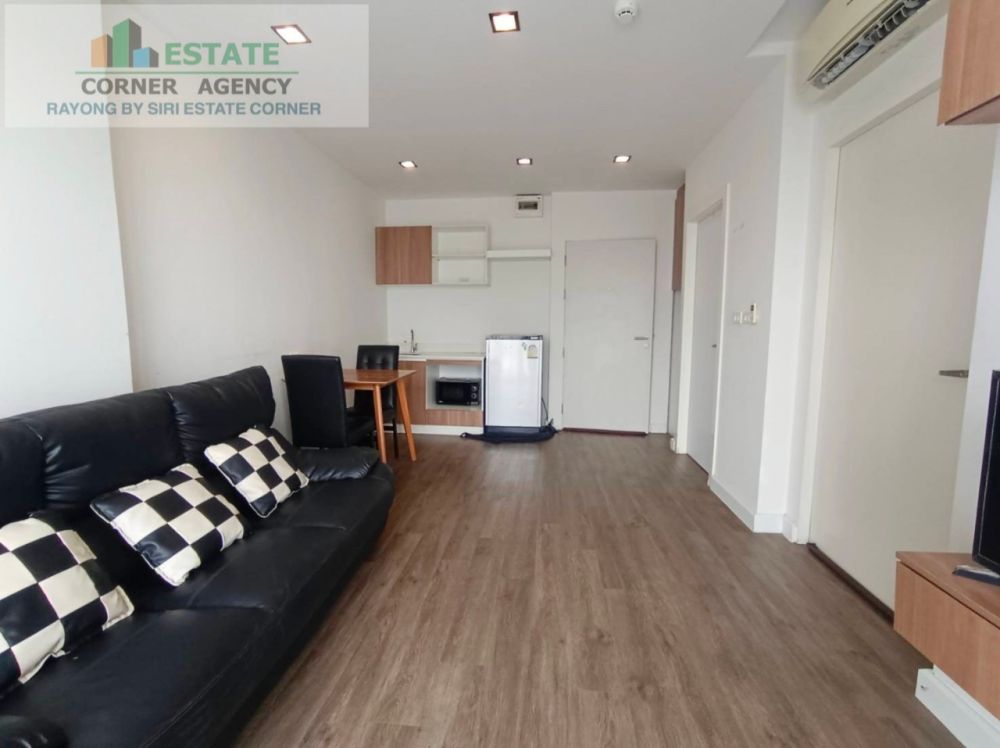 ขายคอนโด - ขาย คอนโด 1 ห้องพร้อมเฟอร์นิเจอร์ โครงการ The Ultimate Seasons Park ข้างบิ๊กซี ตัวเมืองระยอง