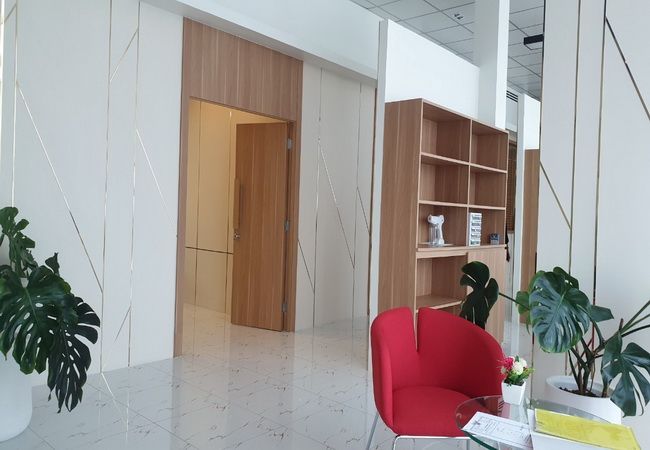 ขายอาคารพาณิชย์ / สำนักงาน - ขายพื้นที่สำนักงาน ทีซี กรีน พระราม 9 ด้านหน้าติดถนนพระราม 9 ตกแต่ง BUILT IN สวยครบ