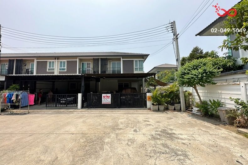 ขายทาวน์เฮาส์ - ขายทาวน์โฮม 2 ชั้น ดีไลท์ เดอลอฟท์ ดอนเมือง-รังสิต หลังริม ซอยร่มเย็น ใกล้มหาวิทยาลัยรังสิต