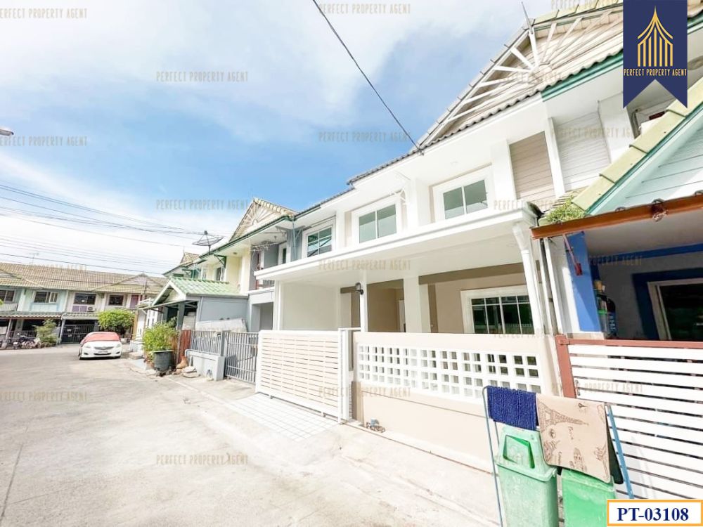 ขายทาวน์เฮาส์ - ทาวน์เฮ้าส์ พฤกษา 18/1 ตกแต่งใหม่ทั้งหลังเดินทางสะดวกสบายใกล้ห้างสรรพสินค้าค้า