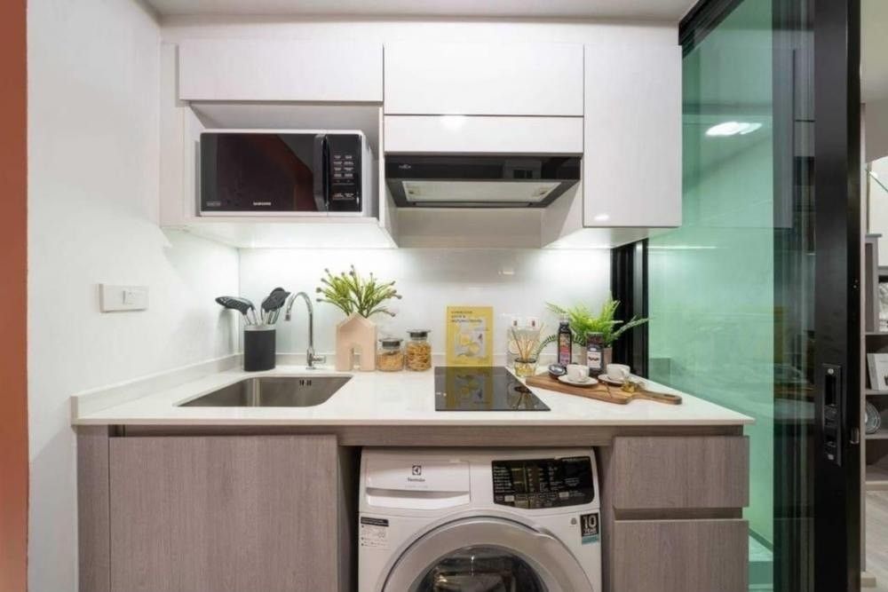 ขายคอนโด - ขายดาวน์ คอนโดOrigin plug&play Ramkamhaeng tripple station Dulpex (S03-1329) อยู่ชั้นที่ 4 32 ตร.ม.