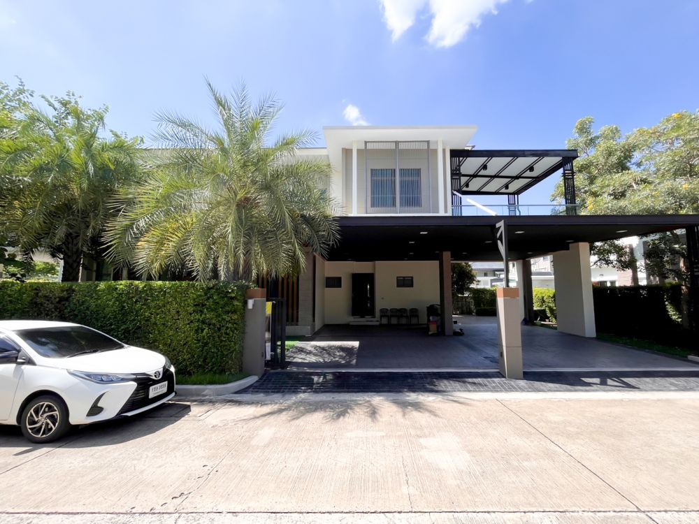 ขายบ้าน - บ้านเดี่ยวมือสอง Built-in จัดเต็ม มีสระว่ายน้ำในตัว Perfect Masterpiece รัตนาธิเบศร์ ติดถนนใหญ่ ใกล้ถนนราชพฤกษ์ ใกล้โรงเรียนนานาชาติ DBS