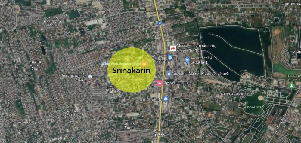 ขายที่ดิน - ด่วน! ขายที่ดินพร้อมสิ่งปลูกสร้าง ตรงข้ามซีคอนสแควร์ ศรีนครินทร์