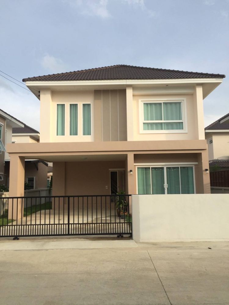 ขายบ้าน - ขายด่วน ราคาดี บ้านเดี่ยว 2 ชั้น ไม่เคยเข้าอยู่ เดอะเกรทบางใหญ่ 51.4 ตรว. 3 นอน บางใหญ่ นนทบุรี