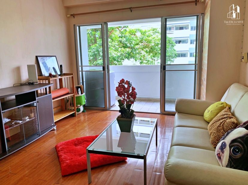 ขายคอนโด - ขายคอนโด 58.05 ตรม. 1 ห้องนอน บ้านประชานิเวศน์ ชั้น 3 มีที่จอดรถ 100% ใกล้วัดเสมียนนารี จตุจักร กทม