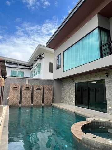 ขายบ้าน - ขายบ้านพูลวิลล่า 4 ห้องนอน ห้วยใหญ่ พร้อมสระว่ายน้ำส่วนตัว