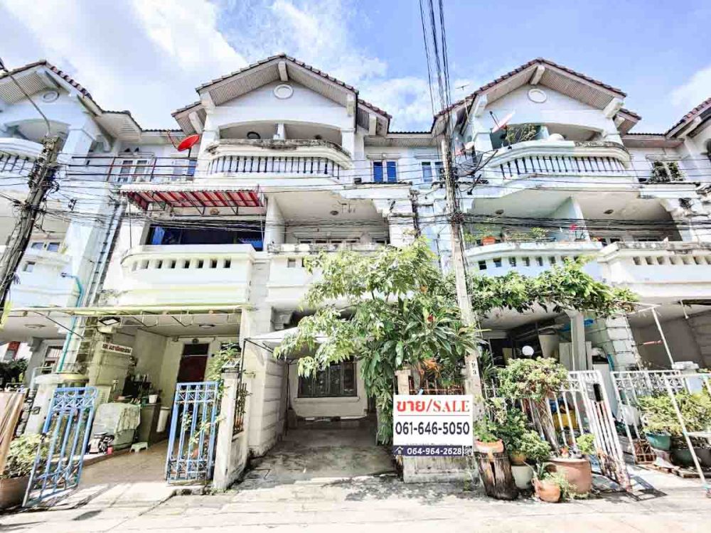 ขายทาวน์เฮาส์ - ทาวน์เฮ้าส์ 3 ชั้น นันทนาการ์เด้นท์ แจ้งวัฒนะ - ปากเกร็ด 17 ใกล้รถไฟฟ้าสายสีชมพู