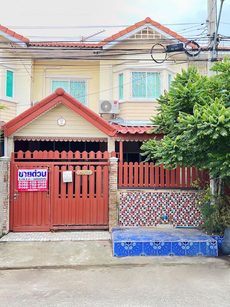 ขายทาวน์เฮาส์ - สุดคุ้ม ทาวน์โฮมหมู่บ้านพิศาล เทียนทะเล 20 ราคาถูกสุดในโครงการเพียง 1,799,000 บาท