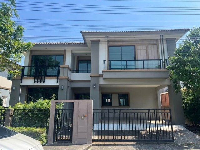 ขายบ้าน - ขายบ้านเดี่ยวย่านกิ่งแก้ว บางนา 2 ชั้นโครงการภัสสรเพลสทีจสุวรรณภูมิ บางนา