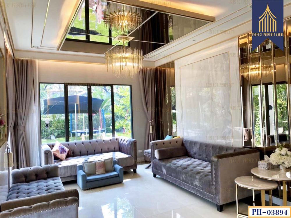 ขายบ้าน - บ้านเดี่ยว บุราสิริ พัฒนาการ (Burasiri Pattanakarn) ประเวศ บ้านสวยพร้อมอยู่ เหมาะกับครอบครัวใหญ่