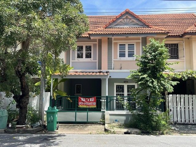 ขายทาวน์เฮาส์ - บ้านสวย พร้อมอยู่ 2 จอดรถ โซน บางใหญ่ บางบัวทอง นนทบุรี 3 นอน 2 น้ำ 1 ห้องนั่งเล่น 1 ห้องครัว ขายเพียง 1.75 ลบ.