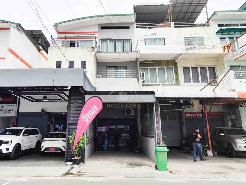 ขายอาคารพาณิชย์ / สำนักงาน - อาคารพาณิชย์ 3 ชั้นครึ่ง เทศบาล บางบัวทอง รีโนเวทพร้อมอยู่