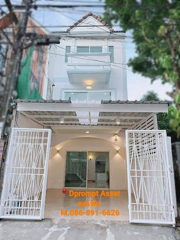 ขายทาวน์เฮาส์ - ทาวน์เฮ้าส์ 3 ชั้น เอกชัย84 มีเทอเรส (หลังริม ติดสวนสาธารณะ) รีโนเวทใหม่ พร้อมอยู่