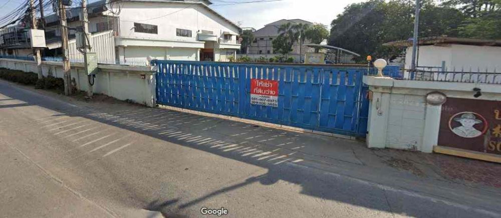ขายที่ดิน - ขายที่ดินพร้อมโรงงาน ตรงข้ามหมู่บ้านเปี่ยมสุข2 ต. บางแม่นาง อ.บางใหญ่ จ.นนทบุรี