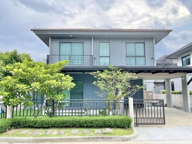 ขายบ้าน - ขายบ้านเดี่ยวน่าอยู่ หลังมุมขนาด 63 ตรว. 4 ห้องนอน หมู่บ้าน เพฟ รามอินทรา-วงแหวน Pave Ramintra-Wongwaen บ้านโซนสวนธรรมชาติสบายตา