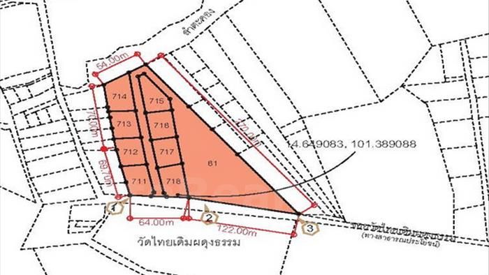 ขายที่ดิน - ขายที่ดินใกล้ถนนมิตรภาพ อำเภอปากช่อง นครราชสีมา 10-2-49.8 ไร่