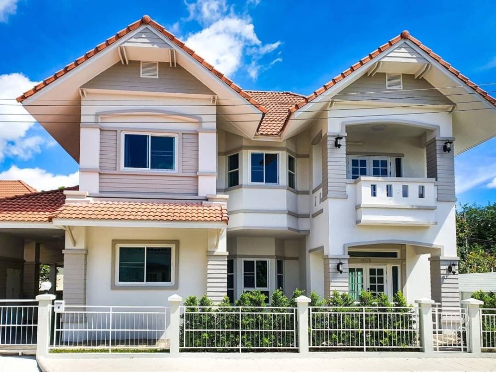 ขายบ้าน - ขายบ้านพูลวิวล่าหางดง กุลพันธ์วิลล์ 9 เนื้อที่ 77 ตร.ว ราคา 7.5 ล้านบาท