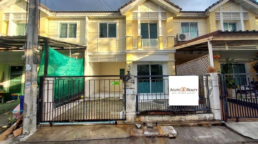 ขายทาวน์เฮาส์ - ขายทาวเฮ้าส์ 2 ชั้น โครงการพฤกษาวิลล์ 40 ดอนเมือง-โลคัลโรด ใกล้สถานีรถไฟหลักหก มหาวิทยาลัยรังสิต