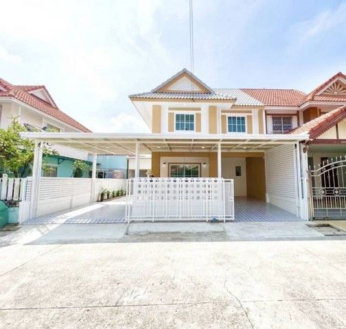 ขายทาวน์เฮาส์ - ขาย มบ.พฤกษา33 บางใหญ่ ซ.15 (67/117) ทิศเหนือ บ้านแฝด2ชั้น